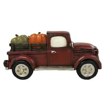 Image result for Red Resin Truck With Pumpkins By AshlandÂ®
